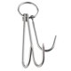 thumbnail image 3 of Gancho para carne anillo de utensilios de cocina colgador colgante de acero inoxidable 0.54x26cm, 3 of 5