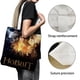 thumbnail image 3 of Hobbit Bolso de tela con estampado de lienzo para mujer, bolsa de compras reutilizable y estética, con cremallera interior, regalo para mujer,40*45cm., 3 of 6