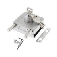 Bothyi - Cerradura De Puerta De Vidrio De Alto Rendimiento Para Cerradura De Puerta De Apartamento De Hotel De 10-12 Mm De Espesor