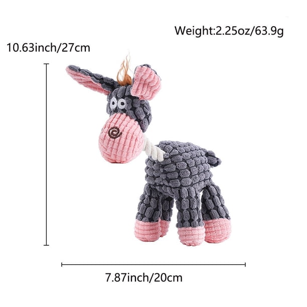 Delight Your Dog with this Fun Plush Pet Toy Set - Music and Sound Effects!