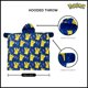 thumbnail image 5 of Manta Northwest 102 × 127 cm con capucha Pikachu Silk Touch, 5 of 5