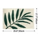 thumbnail image 3 of 1pc Non-Slip Bathroom Rug with Leaf Pattern - Absorbent and Decorative Floor Mat for Washroom and Toilet - Soft and Comfortable Carpet for Home Decor and Bathroom Accessories, 3 of 4