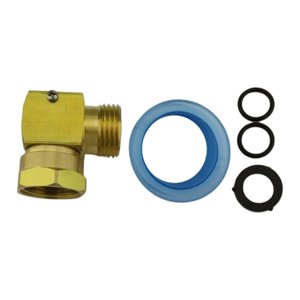 Ioensy - Conector De Codo Giratorio Para Manguera, Hermético, De 3/4"" De Largo, Para Lavado De Autos