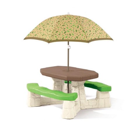 Step2 - Mesa De Juego Picnic Con Paragua