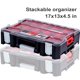 thumbnail image 2 of Estuche de almacenamiento de herramientas Gator Clamps Deep Tray, caja organizadora, 2 of 6