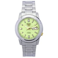 Reloj Seiko Series 5 Automático Esfera Verde Para Hombre Snkk19J1