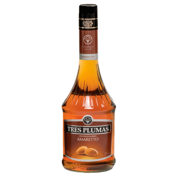 Licor Tres Plumas Licor De Amaretto 24° 700cc