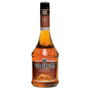 Licor Tres Plumas Licor De Amaretto 24° 700Cc