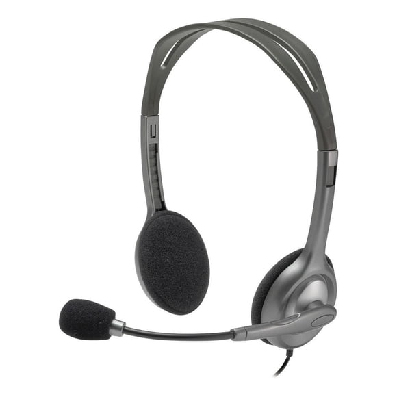 Audífono Headset H111 con Micrófono Giratorio Y Cancelación Pasiva de Ruido Logitech