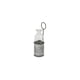 thumbnail image 2 of Soporte para tarros Cheung's de metal galvanizado de una sola ranura, gris, 2 of 3