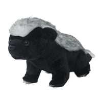 Magideal - Juguete De Peluche De Tejón De Imitación, Juguetes De Animales De Peluche, Almohada Para Dormir, Juguetes De Muñecas De Animales Cómodos,