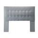 thumbnail image 1 of Respaldo Cama 2 Plazas Felpa Gris Sevilla CP, 1 of 2