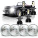 thumbnail image 1 of Faros RKHIruj LED 14 cm 6000K H4/9003 (Pack de 8), 1 of 9