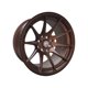 thumbnail image 1 of Juego de Llantas 15x8.25 4x100/4x114.3 Et0 Matt Bronze DX616, 1 of 1