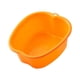 thumbnail image 4 of Bañera De Pie Grande De Plástico Portátil Para Baño De Pies Lavabo De SPA Para Uñas De Los Pies Y Tobillos Naranja, 4 of 5