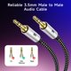 thumbnail image 2 of Cable de audio Cable Matters 500101-BLK-3x2, paquete de 2, 91 cm, 2 of 6