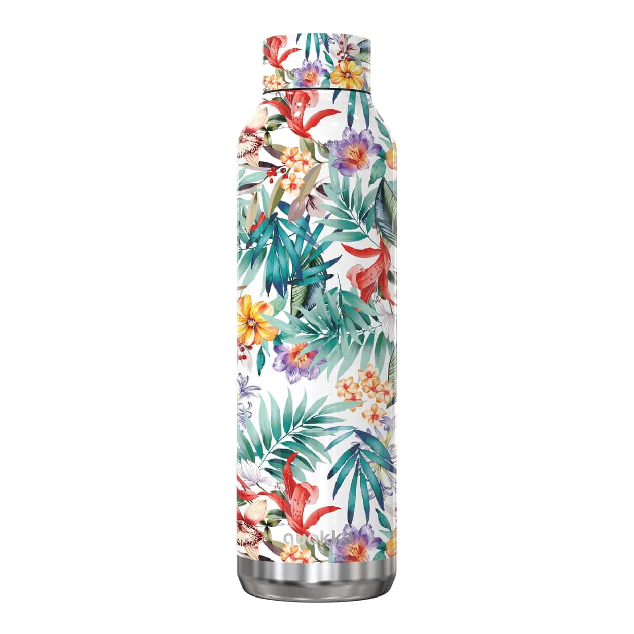 Quokka - Thermal Ss Bottle Solid Orchid Garden 630 Ml