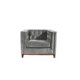 thumbnail image 1 of Sofá Roma 1C Tela Velvet Gris, 1 of 3