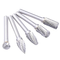 Magideal - Brocas Para Tallado De 6M X 8Mm, Rotativas De Doble Corte, Juego De Rebabas Para Tallado De Molienda, La Mayoría Taladros Rotativos, A