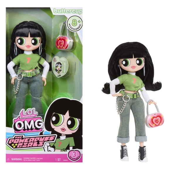 Muñeca de moda L.O.L. ¡Sorpresa! ¡Dios mío, Chicas Superpoderosas, Buttercup!