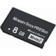 thumbnail image 2 of Tarjeta de memoria Memory Stick Pro Duo para cámara MS Mark2 de 8 GB, 2 of 4