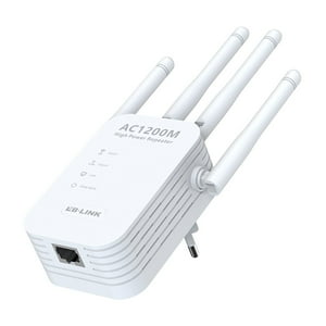 Extensor Repetidor Señal Wifi Ac1200 Dual Band 1200Mbps High Gang 4 Antenas 4Dbi /Bl-Re1200 Lb-Link