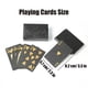 thumbnail image 2 of Cartas De Juego 2 Barajas Duraderas Impermeables De Pvc Rojo Y Negro, 2 of 8