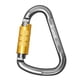 thumbnail image 1 of Aluminio de bloqueo Escalada Mosquetón D Shape Auto-Locking Carabiner Auto Lock Silver, 1 of 5