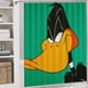 thumbnail image 5 of Pato Lucas theme 4 piece Shower Curtain Set With Rugs Waterproof Bathroom Decor Set Includes Bath Mat U shaped Rug Toilet Lid Cover And Curtain With Hooks, 5 of 6