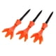 thumbnail image 4 of 3 unidades de golf ajustables tees de golf de plástico giratorio tee de golf tee naranja, 4 of 5
