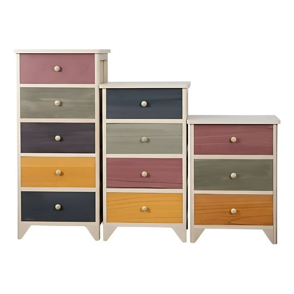 Cómoda Multicolor Organizador Multifuncional Hogar Jhn