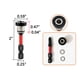 thumbnail image 2 of Puntas ajustables magnéticas para colocar tornillos en drywall Teursa, 5 piezas, 2 of 6
