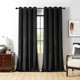 thumbnail image 1 of Cortina Joydeco de Terciopelo Negro 132x274 cm Aislante Térmico, 1 of 8