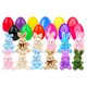 thumbnail image 2 of Huevo De Pascua Y Juego De Peluche Con Conjunto De Juguetes Decorativos Decoración De Pascua 12 Set, 2 of 5