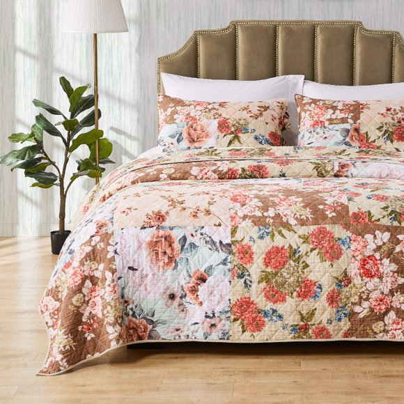 Set de colcha y funda de almohada Greenland Home Fashions Briar