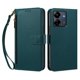 thumbnail image 3 of Funda con Billetera para [Xiaomi Redmi 13C 4G/5G] con Bolsillo Zipper y Tarjetero Verde pavo real, 3 of 6