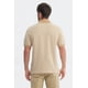 thumbnail image 3 of Polera Hombre Pique Rayas Logo Beige, 3 of 4