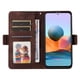thumbnail image 4 of Carcasa FOXDOCK Xiaomi Redmi Note 10 Pro 4G de cuero PU, diseño acolchado clásico, protección contra caídas y rayones, 4 of 5