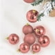 thumbnail image 2 of 10 Bambalinas Navideña Esfera 6cm Oro Rosa Adorno Decoración, 2 of 3