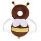 thumbnail image 5 of Recién Nacido Protección Para La Espalda Y La Cabeza Almohada Para Bebés Cojín Para Ni?os Peque?os Franela De Abeja Marrón, 5 of 5