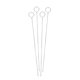 thumbnail image 5 of Skewers HIC Kitchen, acero cromado, 30 cm, juego de 4, 5 of 6