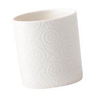 Bothyi - Porta Utensilios De Cerámica Con Relieve Para Guardar Cubiertos, Cuchillos, Espátulas Y Utensilios.