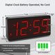 thumbnail image 2 of Reloj digital Peakeep que funciona con pilas y alarma para dormitorios, 2 of 7