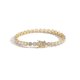 thumbnail image 1 of Pulseras de Tenis de 4 Mm para Mujer Clásicas de Oro Simulado con Diamantes Pulsera de Tenis Chapada en Oro de 18K Corte Redondo Pulseras de CZ Boda Nupcial Graduación Cumpleaños Joyería Pulseras, 1 of 5