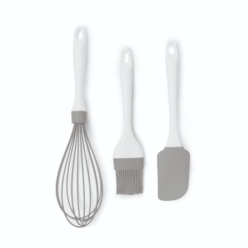 Ilko - Set Utensilios 3 Piezas Pastry Gris