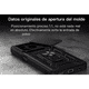 thumbnail image 3 of Carcasa Armadura Con Anillo Y Ventana Camara Para IPhone 17 Pro Negro, 3 of 4