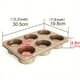 thumbnail image 3 of 1pc, CHEFMADE Bowl Maker, 6 Cavity Bowl Pan, Multifunctional Food Grade Small Cake Baking Mold, For Children, Oven Accessories, Baking Tools, Kitchen Gadgets, Kitchen Accessories, Home Kitchen Items, 3 of 4