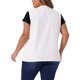 thumbnail image 3 of Agnes Orinda Chalecos de Jeans Talla Grande para Mujeres con Botones, Chaleco de Mezclilla sin Mangas, Escote en V, Talla 1X Blanco, 3 of 6