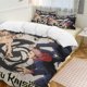 thumbnail image 2 of Jujutsu Kaisen Bedding Set Duvet Cover Comfortable and Lightweight Cartoon Bedding 3 Piece Bed Set, 2 of 5