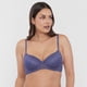 thumbnail image 3 of Sostén Mujer Encaje Básico Copa B Azul Corona, 3 of 5